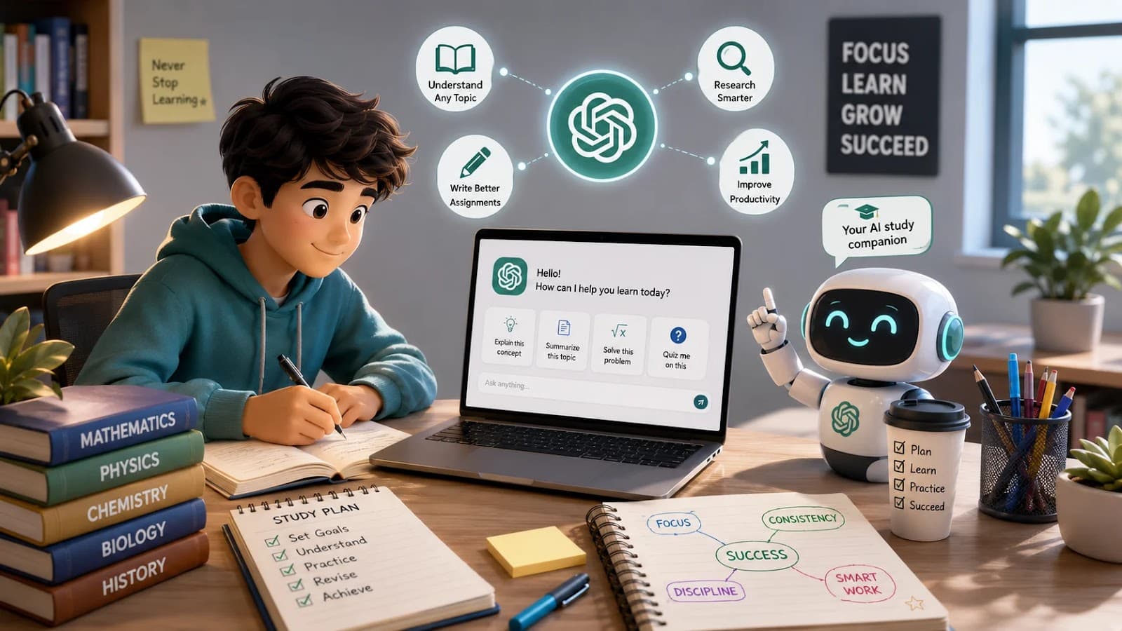 ChatGPT for Students: A Complete Guide to Learning Smarter